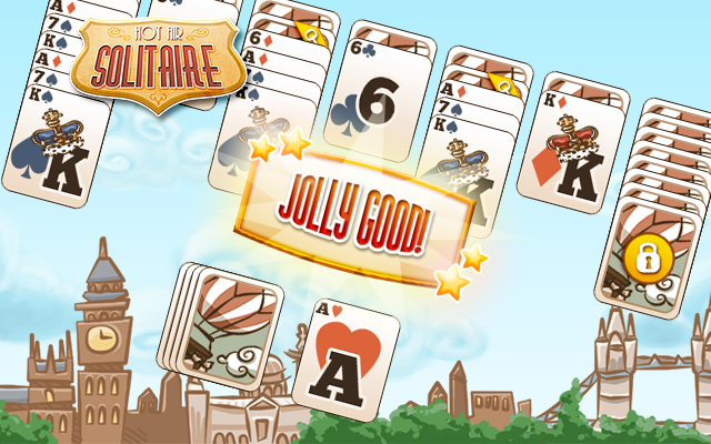 Hot Air Solitaire - Clear the field