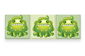 Monster Temple - Slide the monsters and match 3 or more to score points
