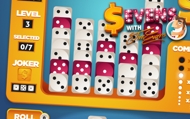 Sevens with Jim Evans - Match the dice to 7