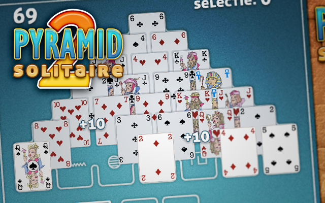 Pyramid Solitaire 2 - Clear the pyramid
