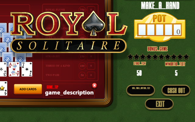 Royal Solitaire - Play online