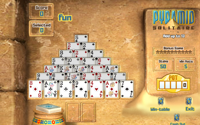 Pyramid Solitaire - Le meilleur jeu du solitaire