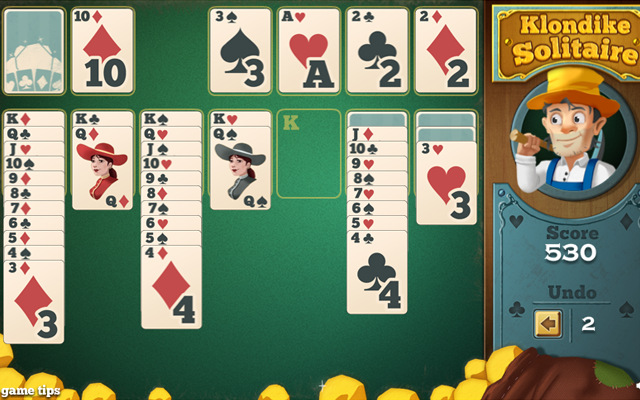 Jeu de cartes Klondike Solitaire