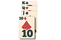 Klondike Solitaire kaart spel