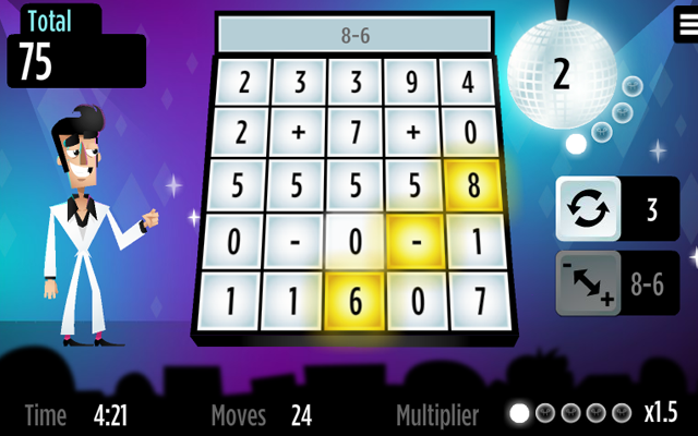 Boogie Numberland - Puzzel rekenpel in discostijl