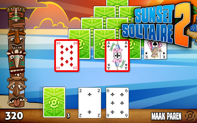 Sunset Solitaire 2 - Speluitleg